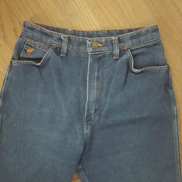 1970's Wrangler Misses High Rise Mom Jeans - Picture 2 of 8
